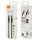 Kabel USB Vidvie SZYBKI KABEL VIDVIE USB TYP-C PRZEWÓD MOCNY 60W 1m 4
