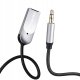 Transmiter FM Roxtone Qoltec Bezprzewodowy adapter odbiornik dźwięku Audio HiFi Home&Car| Bluetooth 6.0 | 2 x RCA | 1 x AUX 3.5mm| USB | Mikrofon 2