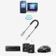 Transmiter FM Roxtone Qoltec Bezprzewodowy adapter odbiornik dźwięku Audio HiFi Home&Car| Bluetooth 6.0 | 2 x RCA | 1 x AUX 3.5mm| USB | Mikrofon 7