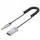 Transmiter FM Roxtone Qoltec Bezprzewodowy adapter odbiornik dźwięku Audio HiFi Home&Car| Bluetooth 6.0 | 2 x RCA | 1 x AUX 3.5mm| USB | Mikrofon 10