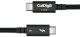 Thunderbolt 5 (USB C) Pro Cable 1.0 m Braided - Black 2