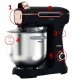 Robot kuchenny planetarny Webber XEF900 1800W misa 7L mikser wielofunkcyjny 10