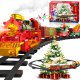 PlaySo Pociąg na choinkę Kolejka świąteczna 288cm PlaySo 699-128A 1