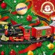 PlaySo Pociąg na choinkę Kolejka świąteczna 288cm PlaySo 699-128A 5