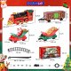 PlaySo Pociąg na choinkę Kolejka świąteczna 288cm PlaySo 699-128A 9