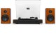 RP337W Vintage gramofon z bezprzewodowymi głośnikami BT Drewno one size 1