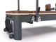 Toorx Reformer do Pilatesu PTX7500 Underwood&Earth  aluminiowe łóżko pilates 5