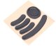 ŚLIZGACZE ŚLIZGI STOPKI TEFLONOWE YIVO DO MYSZY LOGITECH G PRO WIRELESS 3