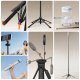 Selfie stick Ulanzi Kijek Selfie Stick Statyw 1,5m Na Magnes Magsafe Telefon Smartfon + Pilot / Mt85 / Biały 4