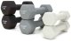 Hantle na stojaku zestaw 6 szt. obciążenia 1 kg, 2 kg, 3 kg do fitnessu, treningu domowego UNIWERSALNY 14