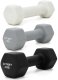 Hantle na stojaku zestaw 6 szt. obciążenia 1 kg, 2 kg, 3 kg do fitnessu, treningu domowego UNIWERSALNY 10