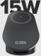 Stacja ładująca 3w1 bezprzewodowa składana do iPhone Apple Watch AirPods QI2 MFI - czarna Stacja ładująca 3w1 bezprzewodowa składana do iPhone Apple Watch AirPods QI2 MFI - czarna 2