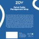 Organizer ZOY Spirala na przewody 1 sztuka 28mm 3m 5