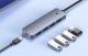 HUB USB Baseus Baseus 4w1 UltraJoy Lite 50cm USB-A do 4x USB 3.0 + USB-C 5V (szary) 1