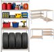 BIGSTREN Rega magazynowy - 180x100x60 Bigstren 128