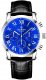 Zegarek Giewont Zegarek Męski Giewont Chronograph Sapphire Srebrno Niebieski GW6260-A4 1