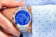 Zegarek Giewont Zegarek Męski Giewont Chronograph Sapphire Srebrno Niebieski GW8510-B3 5