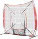 MTuning Siatka treningowa baseball 213x213 cm z tee i strefą 1