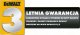 Zestaw elektronarzędzi Dewalt 18v xr zest dcf86 i dcg45 2x5ah dwxmcl 2