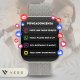 Smartwatch VESS SMARTWATCH ZEGAREK DAMSKI ZAOKRĄGLONY EKRAN 3D MENU PL AMOLED + 4 PASKI 11