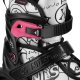 Nils Extreme NH10907 4w1 ŁYŻWOROLKI Z WYM. PŁOZĄ HOKEJOWĄ TINTY RÓŻOWE ROZM. S(31-34) NILS EXTREME 6