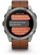 Zegarek sportowy Garmin Fenix 8 AMOLED - 51 mm Brązowy (010-02905-40) 9