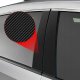 GrizzGlass Folia karbonowa na słupki GrizzGlass BodyShield do Audi A6 C6 Avant Facelifting (2008-2011) [4w1] 2