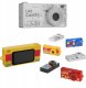 Kamera cyfrowa Xrec Mini Aparat Kamera Retro Video 2k Wisiorek Breloczek + Karta 32gb / Xrec X9 / Szary 1