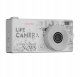 Kamera cyfrowa Xrec Mini Aparat Kamera Retro Video 2k Wisiorek Breloczek + Karta 32gb / Xrec X9 / Szary 2