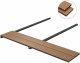vidaXL vidaXL Deska Tarasowa 4 pcs Drewno tekowe 8