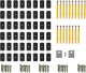 vidaXL vidaXL Deska Tarasowa 4 pcs Antracyt Kompozyt drewniano-plastikowy 4