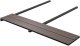 vidaXL vidaXL Deska Tarasowa 4 pcs Ciemny brąz Kompozyt drewniano-plastikowy 1