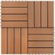 vidaXL vidaXL Płytka Tarasowa 11 pcs Brązowy 30 x 30 cm 5