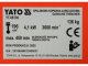 Yato SPALINOWA KOPARKA ŁAŃCUCHOWA 450MM, 6.5KM 12