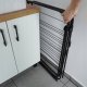 Vilde Suszarka na pranie metalowa czarna pionowa 61x58x136cm VILDE 568003 9