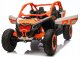 Lean Cars Auto Na Akumulator Maverick CAN-AM Turbo RS STRONG AIR Pomarańczowe 6