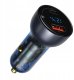 Ładowarka Baseus Ładowarka samochodowa Baseus Particular 65W USB-A USB-C QC PPS z wyświelaczem cyfrowym - ciemnoszara 11
