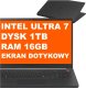 Laptop LG Laptop LG Gram Book / 15U55T-H.AAB4U1 / Intel Core Ultra 7 / 16GB / 1TB / Intel Graphics / FullHD / Dotyk / Win 11 / Czarny 1