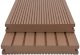 vidaXL vidaXL Deska Tarasowa 4 pcs Jasny Brąz Kompozyt drewniano-plastikowy 4