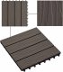 vidaXL vidaXL Płytka Tarasowa Projekt 3D 11 pcs Ciemny brąz 30 x 30 cm 7
