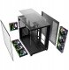 Obudowa Rampage Sealite 7xFan ARGB Czarna 9