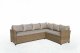 Domoletti OUTDOOR FURNITURE SET BEIGE 179X66X73 2
