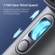 Wentylator Jisulife Mini dmuchawa Jisulife Handheld Fan Pro1 S 5000mAh FA53PRO przenośny wiatraczek wentylator USB metalowy - ciemnoszary 2