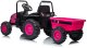 Milly Mally Milly Mally Pojazd na akumulator Traktor z przyczepą Farmer Pink EDUKAMP 3