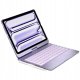 Etui na tablet SUPERO Etui Typecase Flexbook Touch             z klawiaturą do iPad Air 11" M2 2024 / M3 2025 / M4 2026 jasny fiolet 2