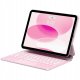Etui na tablet 4kom.pl Etui Typecase Edge z klawiaturą do iPad  11" (A16) 2025 / iPad 10.9" 2022 różowy 1