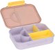 Lassig Lassig Bento Pattern Party Rose/lilac z przegródkami 2