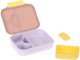 Lassig Lassig Bento Pattern Party Rose/lilac z przegródkami 4