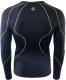 Hi-Tec Koszulka męska Ikar Top black/lime punch r. XL 2