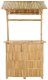 Garden4You Stół barowy na zewnątrz Naturalny 115 x 95 x 214 cm Bambus 3